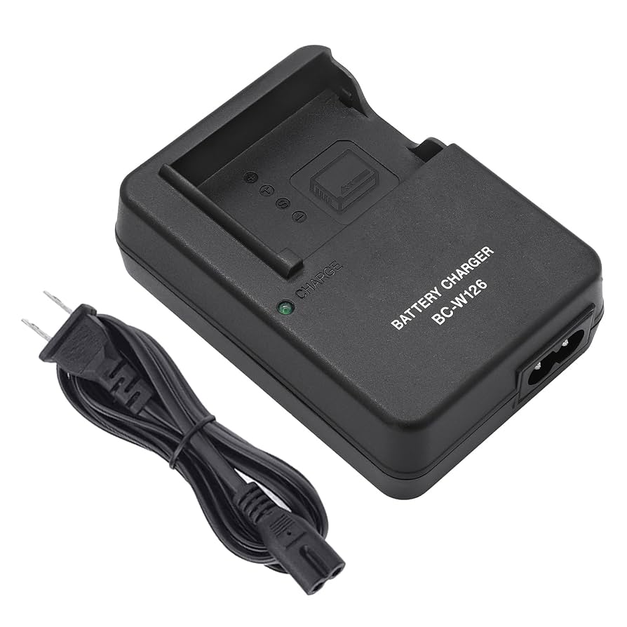 Amazon.com : BC-W126 Battery Charger for NP-W126 NP-W126S BC